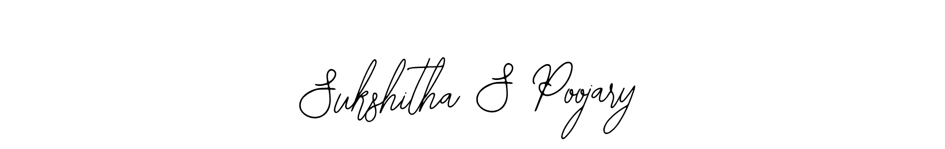 Make a beautiful signature design for name Sukshitha S Poojary. Use this online signature maker to create a handwritten signature for free. Sukshitha S Poojary signature style 12 images and pictures png