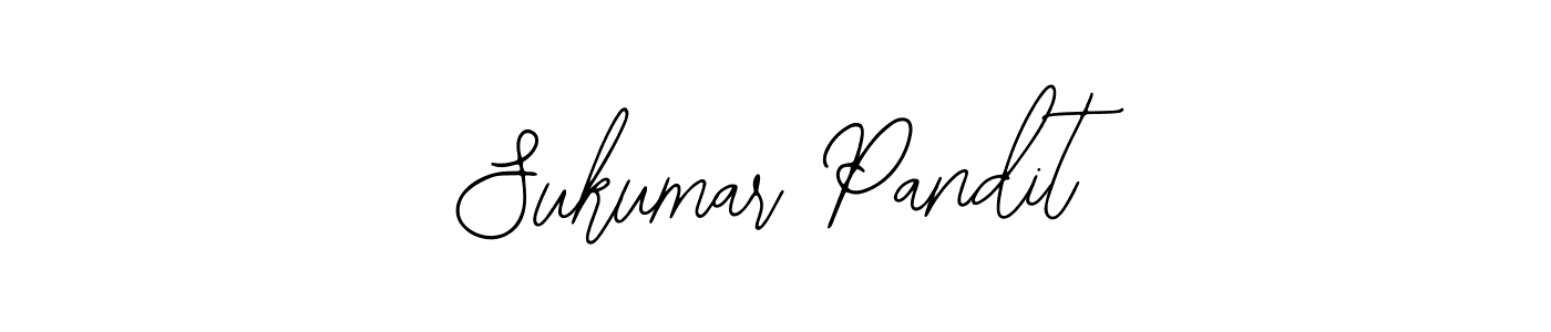 How to make Sukumar Pandit signature? Bearetta-2O07w is a professional autograph style. Create handwritten signature for Sukumar Pandit name. Sukumar Pandit signature style 12 images and pictures png