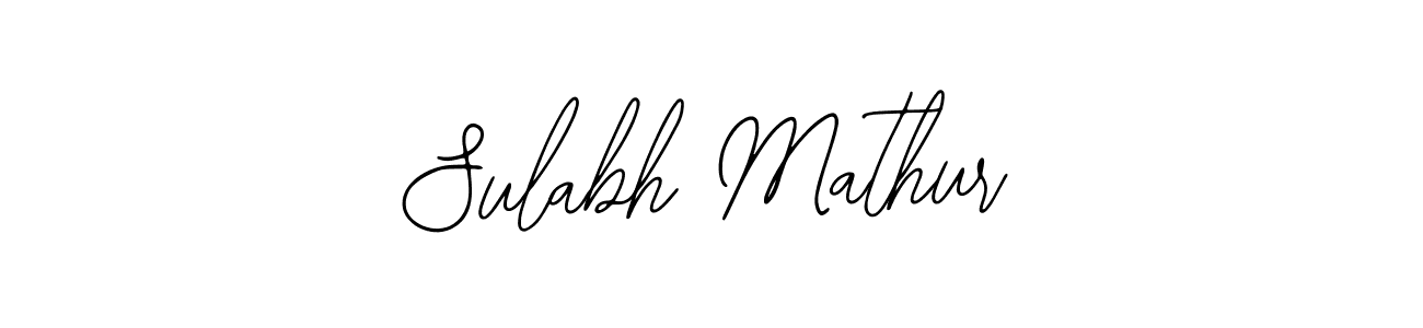 Make a short Sulabh Mathur signature style. Manage your documents anywhere anytime using Bearetta-2O07w. Create and add eSignatures, submit forms, share and send files easily. Sulabh Mathur signature style 12 images and pictures png