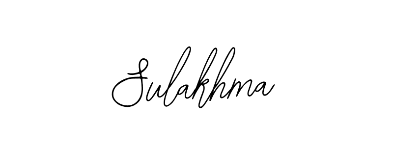 Make a beautiful signature design for name Sulakhma. With this signature (Bearetta-2O07w) style, you can create a handwritten signature for free. Sulakhma signature style 12 images and pictures png
