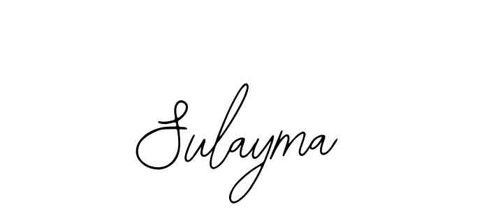 Also we have Sulayma name is the best signature style. Create professional handwritten signature collection using Bearetta-2O07w autograph style. Sulayma signature style 12 images and pictures png
