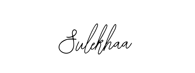 if you are searching for the best signature style for your name Sulekhaa. so please give up your signature search. here we have designed multiple signature styles  using Bearetta-2O07w. Sulekhaa signature style 12 images and pictures png