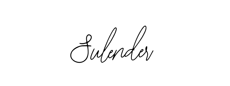 Make a beautiful signature design for name Sulender. Use this online signature maker to create a handwritten signature for free. Sulender signature style 12 images and pictures png