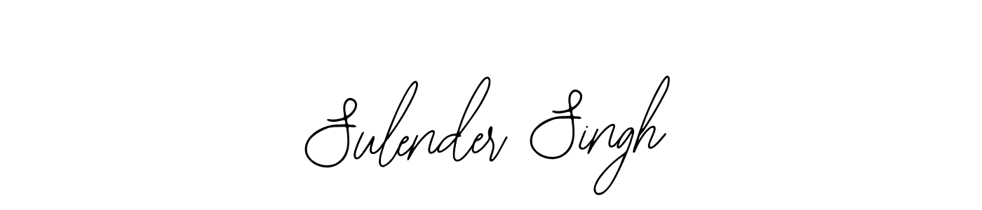 Sulender Singh stylish signature style. Best Handwritten Sign (Bearetta-2O07w) for my name. Handwritten Signature Collection Ideas for my name Sulender Singh. Sulender Singh signature style 12 images and pictures png