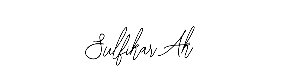 Create a beautiful signature design for name Sulfikar Ak. With this signature (Bearetta-2O07w) fonts, you can make a handwritten signature for free. Sulfikar Ak signature style 12 images and pictures png