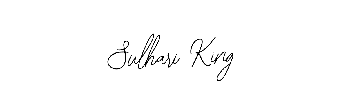 Also we have Sulhari King name is the best signature style. Create professional handwritten signature collection using Bearetta-2O07w autograph style. Sulhari King signature style 12 images and pictures png