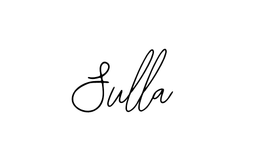 Design your own signature with our free online signature maker. With this signature software, you can create a handwritten (Bearetta-2O07w) signature for name Sulla. Sulla signature style 12 images and pictures png