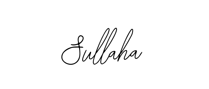 if you are searching for the best signature style for your name Sullaha. so please give up your signature search. here we have designed multiple signature styles  using Bearetta-2O07w. Sullaha signature style 12 images and pictures png