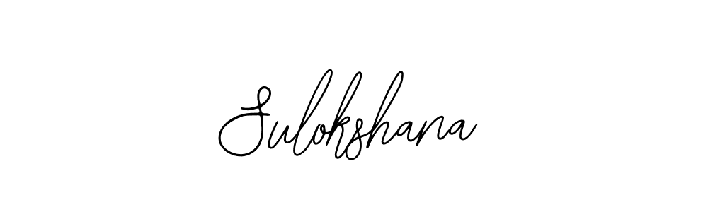 How to Draw Sulokshana signature style? Bearetta-2O07w is a latest design signature styles for name Sulokshana. Sulokshana signature style 12 images and pictures png