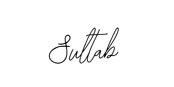 This is the best signature style for the Sultab name. Also you like these signature font (Bearetta-2O07w). Mix name signature. Sultab signature style 12 images and pictures png