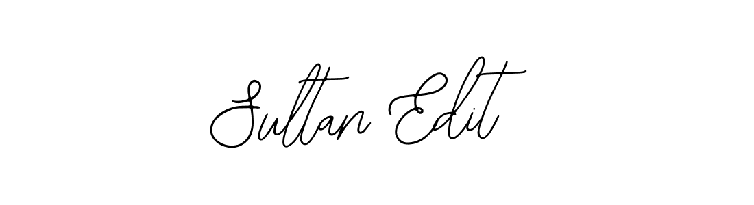 You should practise on your own different ways (Bearetta-2O07w) to write your name (Sultan Edit) in signature. don't let someone else do it for you. Sultan Edit signature style 12 images and pictures png