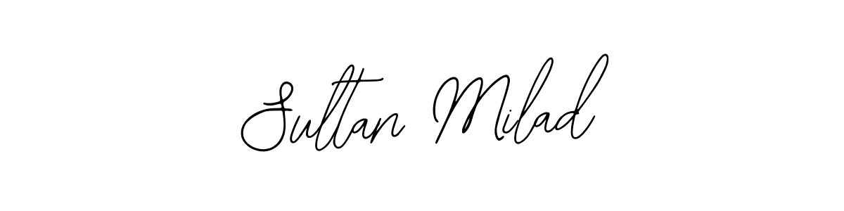The best way (Bearetta-2O07w) to make a short signature is to pick only two or three words in your name. The name Sultan Milad include a total of six letters. For converting this name. Sultan Milad signature style 12 images and pictures png