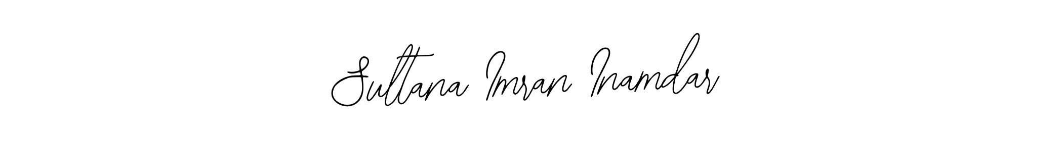 Sultana Imran Inamdar stylish signature style. Best Handwritten Sign (Bearetta-2O07w) for my name. Handwritten Signature Collection Ideas for my name Sultana Imran Inamdar. Sultana Imran Inamdar signature style 12 images and pictures png