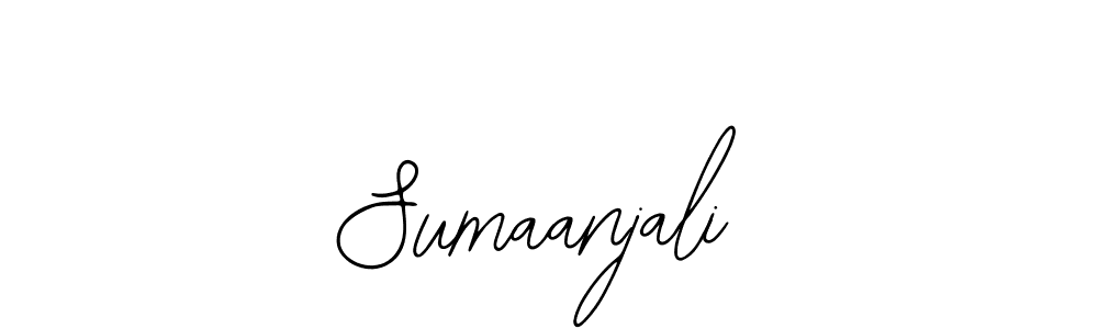 Also You can easily find your signature by using the search form. We will create Sumaanjali name handwritten signature images for you free of cost using Bearetta-2O07w sign style. Sumaanjali signature style 12 images and pictures png