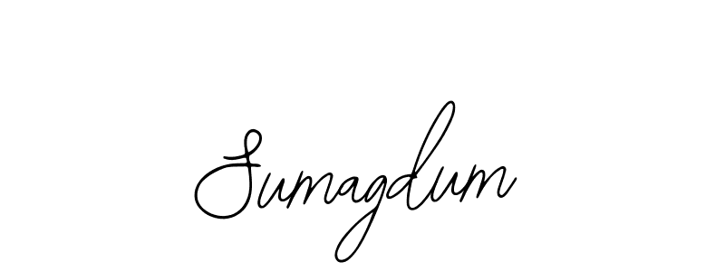 Bearetta-2O07w is a professional signature style that is perfect for those who want to add a touch of class to their signature. It is also a great choice for those who want to make their signature more unique. Get Sumagdum name to fancy signature for free. Sumagdum signature style 12 images and pictures png