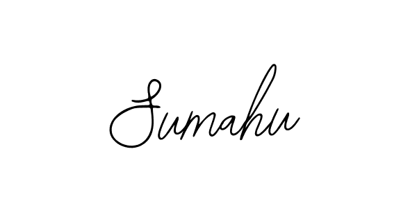Also we have Sumahu name is the best signature style. Create professional handwritten signature collection using Bearetta-2O07w autograph style. Sumahu signature style 12 images and pictures png