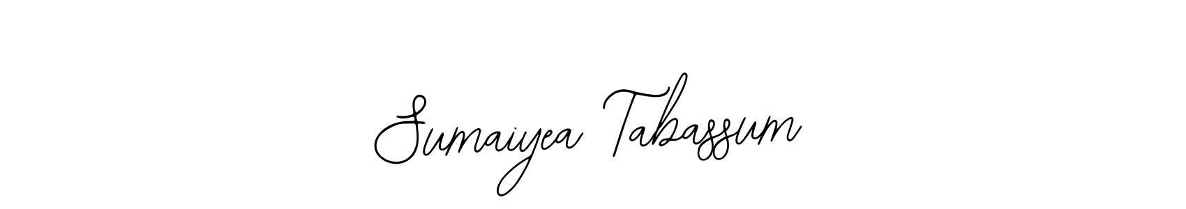 Similarly Bearetta-2O07w is the best handwritten signature design. Signature creator online .You can use it as an online autograph creator for name Sumaiyea Tabassum. Sumaiyea Tabassum signature style 12 images and pictures png