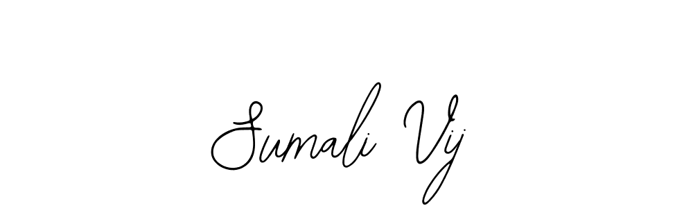 How to Draw Sumali Vij signature style? Bearetta-2O07w is a latest design signature styles for name Sumali Vij. Sumali Vij signature style 12 images and pictures png