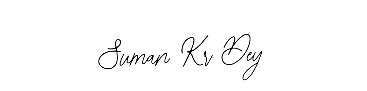 Bearetta-2O07w is a professional signature style that is perfect for those who want to add a touch of class to their signature. It is also a great choice for those who want to make their signature more unique. Get Suman Kr Dey name to fancy signature for free. Suman Kr Dey signature style 12 images and pictures png