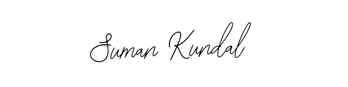 Make a beautiful signature design for name Suman Kundal. With this signature (Bearetta-2O07w) style, you can create a handwritten signature for free. Suman Kundal signature style 12 images and pictures png