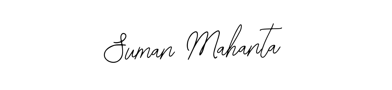 Suman Mahanta stylish signature style. Best Handwritten Sign (Bearetta-2O07w) for my name. Handwritten Signature Collection Ideas for my name Suman Mahanta. Suman Mahanta signature style 12 images and pictures png
