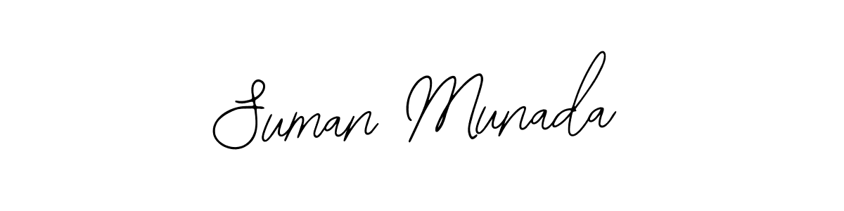 Design your own signature with our free online signature maker. With this signature software, you can create a handwritten (Bearetta-2O07w) signature for name Suman Munada. Suman Munada signature style 12 images and pictures png