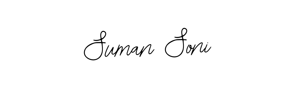 Make a short Suman Soni signature style. Manage your documents anywhere anytime using Bearetta-2O07w. Create and add eSignatures, submit forms, share and send files easily. Suman Soni signature style 12 images and pictures png