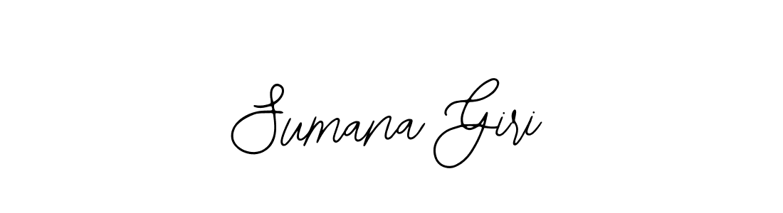 The best way (Bearetta-2O07w) to make a short signature is to pick only two or three words in your name. The name Sumana Giri include a total of six letters. For converting this name. Sumana Giri signature style 12 images and pictures png