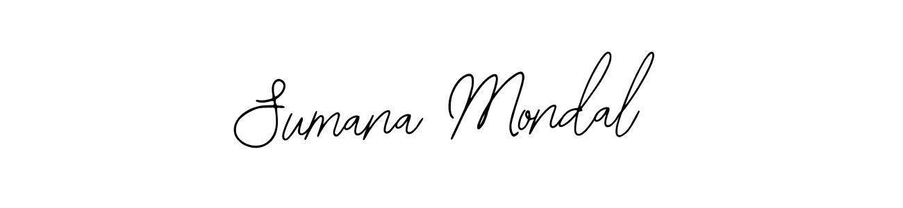 Use a signature maker to create a handwritten signature online. With this signature software, you can design (Bearetta-2O07w) your own signature for name Sumana Mondal. Sumana Mondal signature style 12 images and pictures png