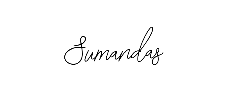 The best way (Bearetta-2O07w) to make a short signature is to pick only two or three words in your name. The name Sumandas include a total of six letters. For converting this name. Sumandas signature style 12 images and pictures png