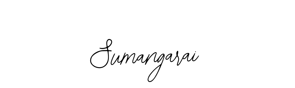 Use a signature maker to create a handwritten signature online. With this signature software, you can design (Bearetta-2O07w) your own signature for name Sumangarai. Sumangarai signature style 12 images and pictures png