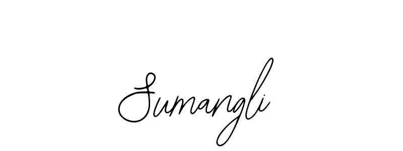 Make a beautiful signature design for name Sumangli. With this signature (Bearetta-2O07w) style, you can create a handwritten signature for free. Sumangli signature style 12 images and pictures png