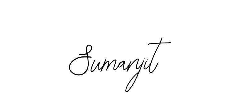 You should practise on your own different ways (Bearetta-2O07w) to write your name (Sumanjit) in signature. don't let someone else do it for you. Sumanjit signature style 12 images and pictures png