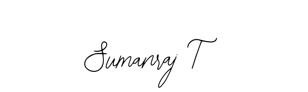 The best way (Bearetta-2O07w) to make a short signature is to pick only two or three words in your name. The name Sumanraj T include a total of six letters. For converting this name. Sumanraj T signature style 12 images and pictures png