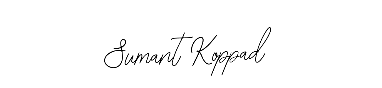 Create a beautiful signature design for name Sumant Koppad. With this signature (Bearetta-2O07w) fonts, you can make a handwritten signature for free. Sumant Koppad signature style 12 images and pictures png