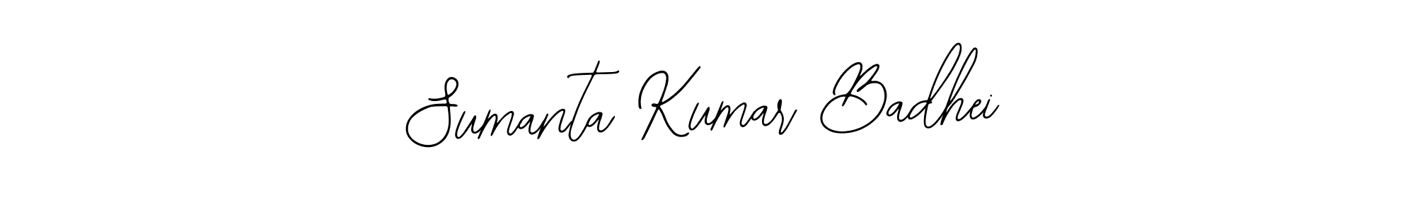 Bearetta-2O07w is a professional signature style that is perfect for those who want to add a touch of class to their signature. It is also a great choice for those who want to make their signature more unique. Get Sumanta Kumar Badhei name to fancy signature for free. Sumanta Kumar Badhei signature style 12 images and pictures png