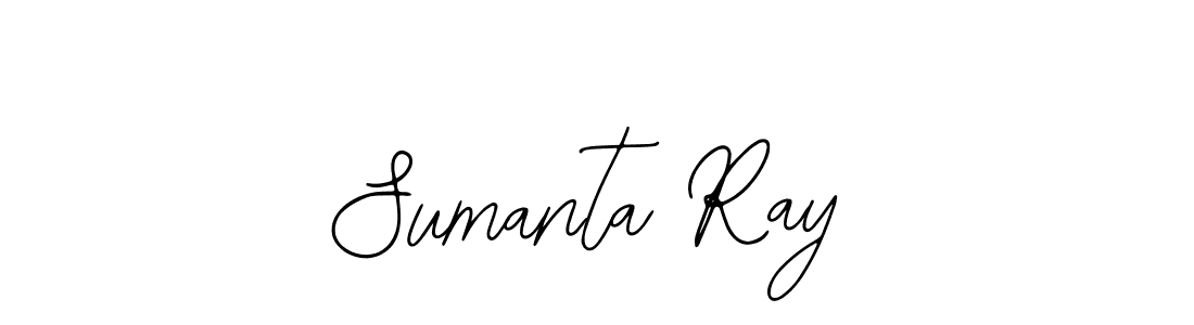 You should practise on your own different ways (Bearetta-2O07w) to write your name (Sumanta Ray) in signature. don't let someone else do it for you. Sumanta Ray signature style 12 images and pictures png