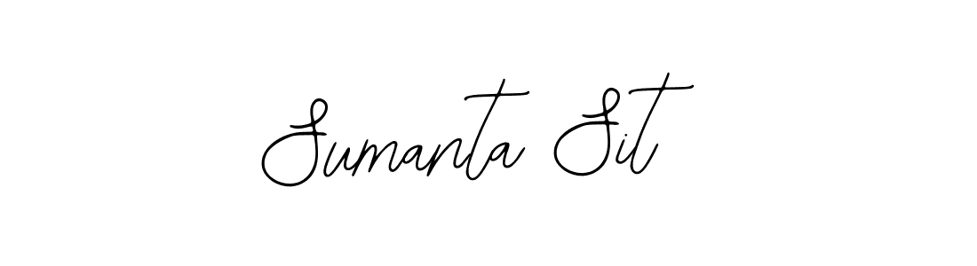 Use a signature maker to create a handwritten signature online. With this signature software, you can design (Bearetta-2O07w) your own signature for name Sumanta Sit. Sumanta Sit signature style 12 images and pictures png