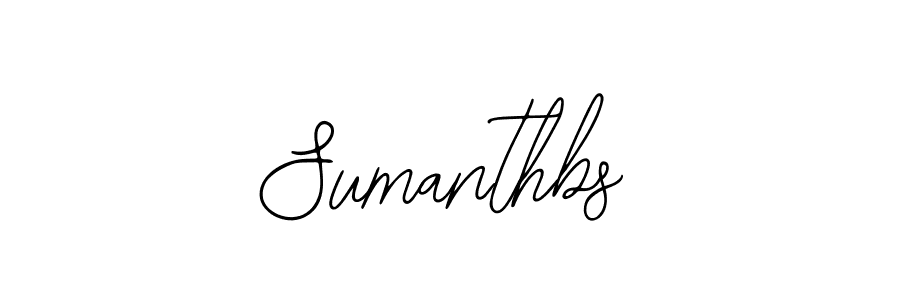 It looks lik you need a new signature style for name Sumanthbs. Design unique handwritten (Bearetta-2O07w) signature with our free signature maker in just a few clicks. Sumanthbs signature style 12 images and pictures png