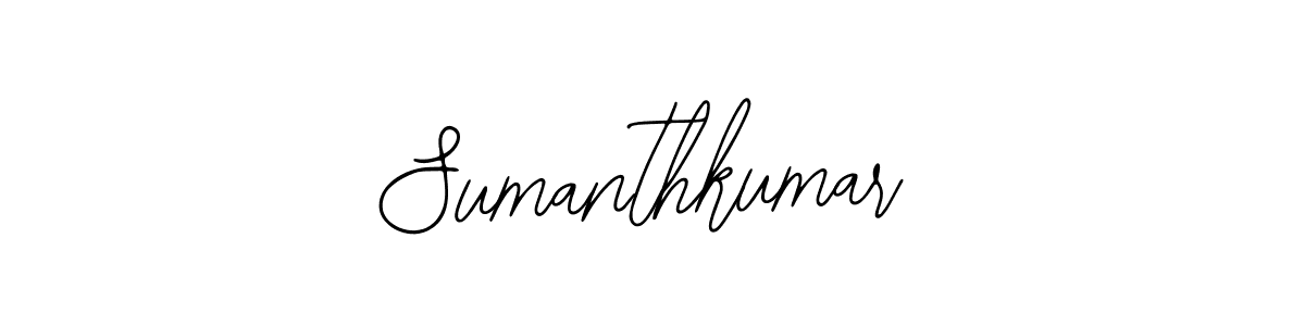 Sumanthkumar stylish signature style. Best Handwritten Sign (Bearetta-2O07w) for my name. Handwritten Signature Collection Ideas for my name Sumanthkumar. Sumanthkumar signature style 12 images and pictures png