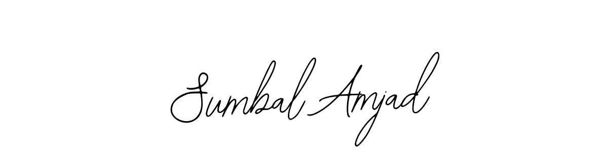 if you are searching for the best signature style for your name Sumbal Amjad. so please give up your signature search. here we have designed multiple signature styles  using Bearetta-2O07w. Sumbal Amjad signature style 12 images and pictures png