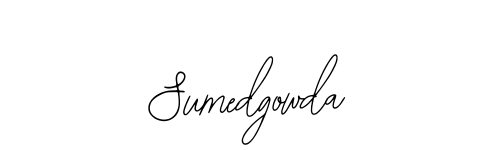 This is the best signature style for the Sumedgowda name. Also you like these signature font (Bearetta-2O07w). Mix name signature. Sumedgowda signature style 12 images and pictures png