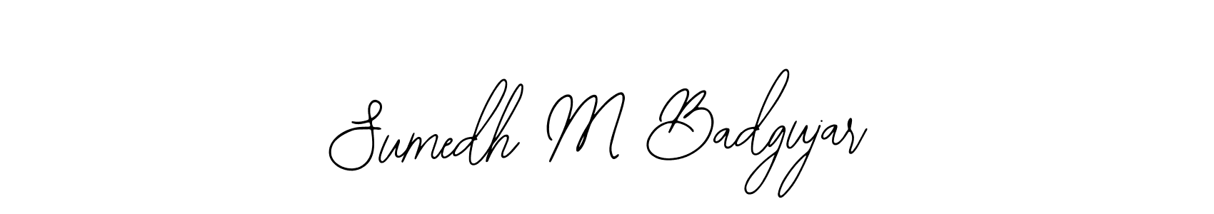 See photos of Sumedh M Badgujar official signature by Spectra . Check more albums & portfolios. Read reviews & check more about Bearetta-2O07w font. Sumedh M Badgujar signature style 12 images and pictures png