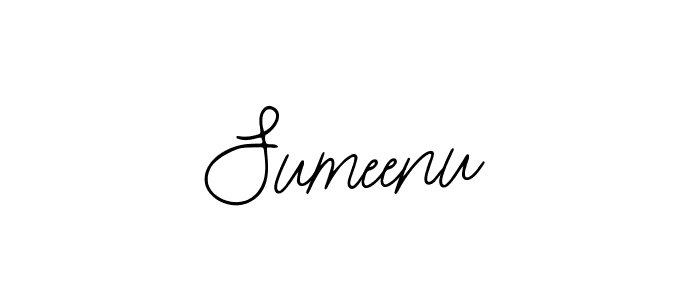 Also we have Sumeenu name is the best signature style. Create professional handwritten signature collection using Bearetta-2O07w autograph style. Sumeenu signature style 12 images and pictures png