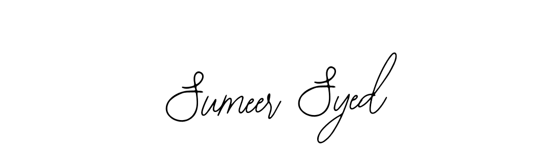 Make a short Sumeer Syed signature style. Manage your documents anywhere anytime using Bearetta-2O07w. Create and add eSignatures, submit forms, share and send files easily. Sumeer Syed signature style 12 images and pictures png
