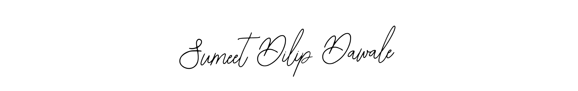 How to make Sumeet Dilip Dawale name signature. Use Bearetta-2O07w style for creating short signs online. This is the latest handwritten sign. Sumeet Dilip Dawale signature style 12 images and pictures png