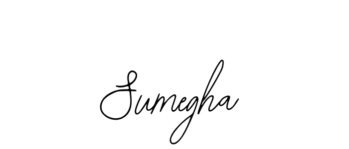 You should practise on your own different ways (Bearetta-2O07w) to write your name (Sumegha) in signature. don't let someone else do it for you. Sumegha signature style 12 images and pictures png