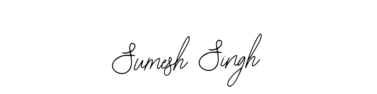 Create a beautiful signature design for name Sumesh Singh. With this signature (Bearetta-2O07w) fonts, you can make a handwritten signature for free. Sumesh Singh signature style 12 images and pictures png