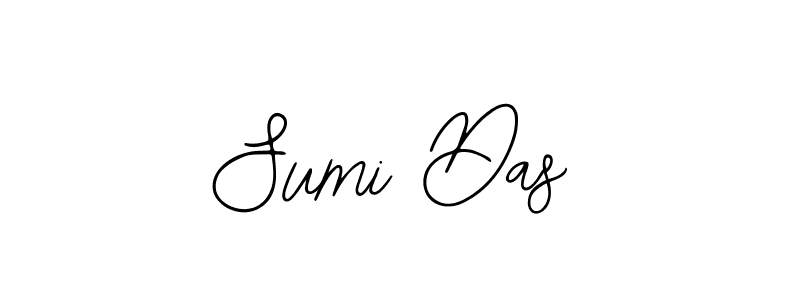 How to make Sumi Das name signature. Use Bearetta-2O07w style for creating short signs online. This is the latest handwritten sign. Sumi Das signature style 12 images and pictures png