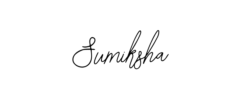 How to make Sumiksha name signature. Use Bearetta-2O07w style for creating short signs online. This is the latest handwritten sign. Sumiksha signature style 12 images and pictures png